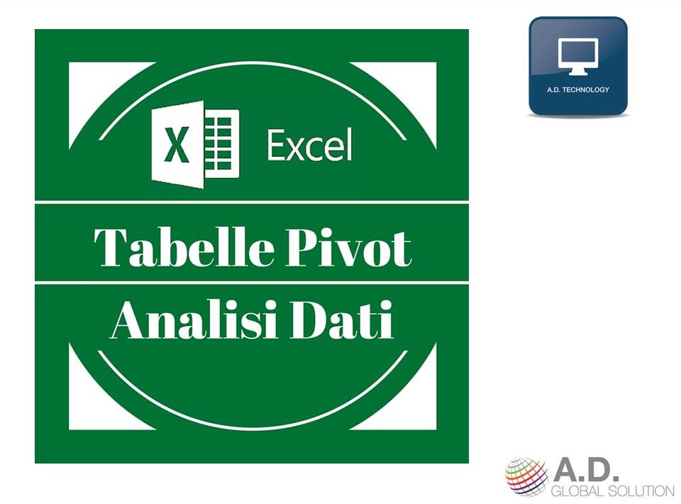 Webinar in Tabelle Pivot e Analisi Dati con Excel